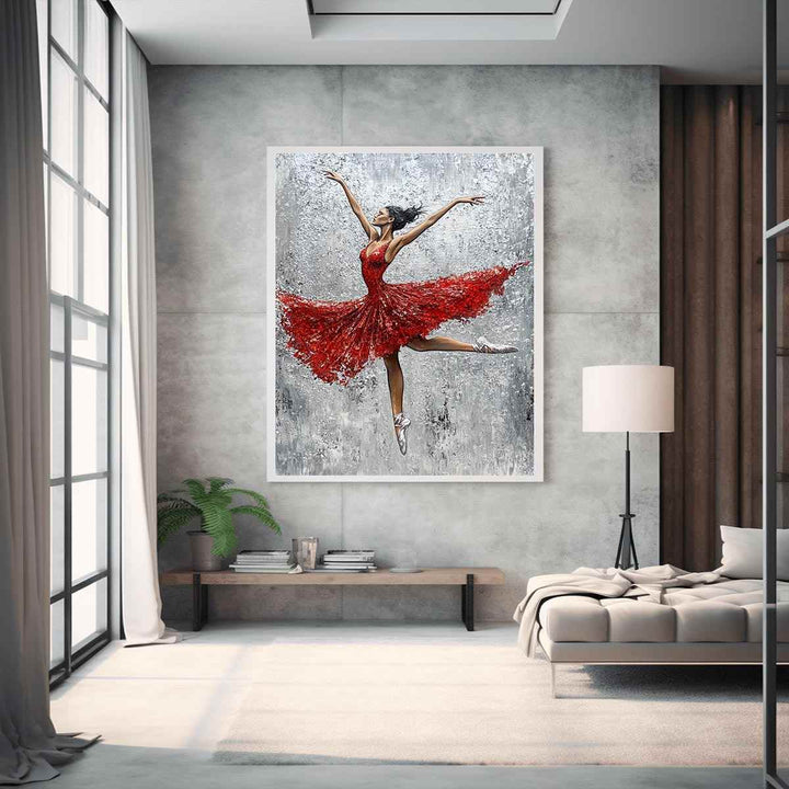 Grace in Motion Canvas Painting 