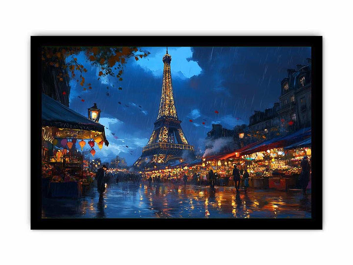 The Heart of Paris Canvas Painting 