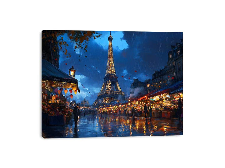 The Heart of Paris Canvas Painting 