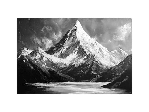 Whispers of the Peaks Oil Painting 