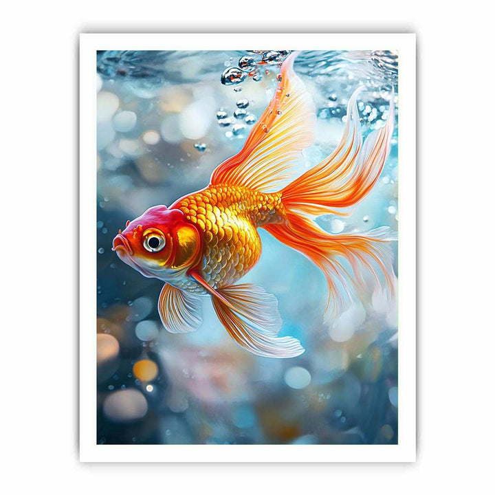 Goldfish  Canvas Painting 