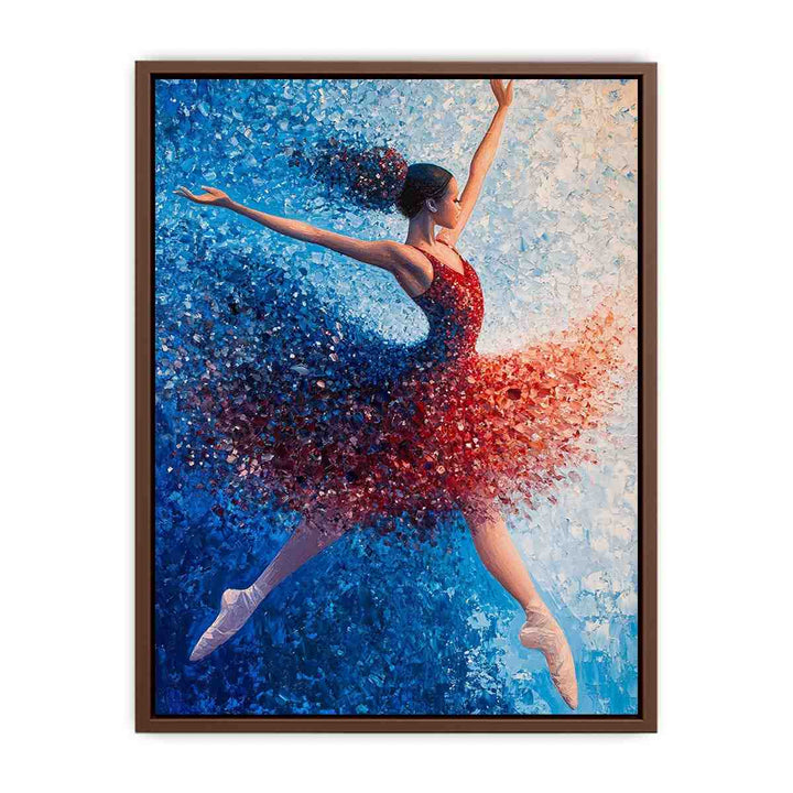 The Dance of Dreams Canvas Painting 