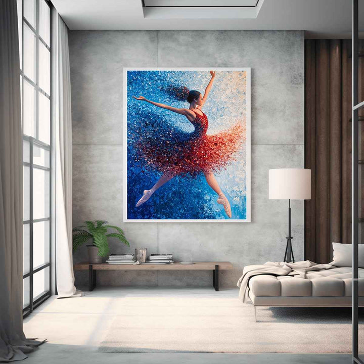 The Dance of Dreams Canvas Painting 