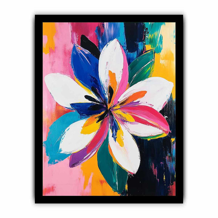 Petals of Eternity Canvas Painting 