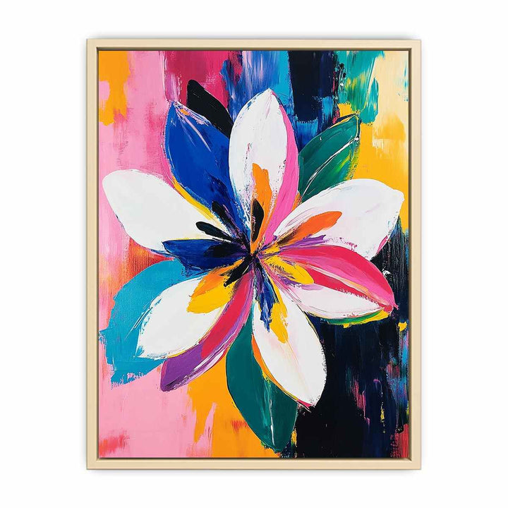 Petals of Eternity Canvas Painting 