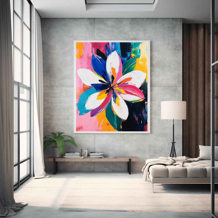 Petals of Eternity Canvas Painting 