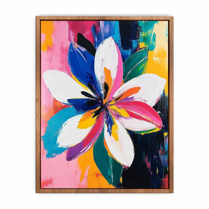 Petals of Eternity Canvas Painting 