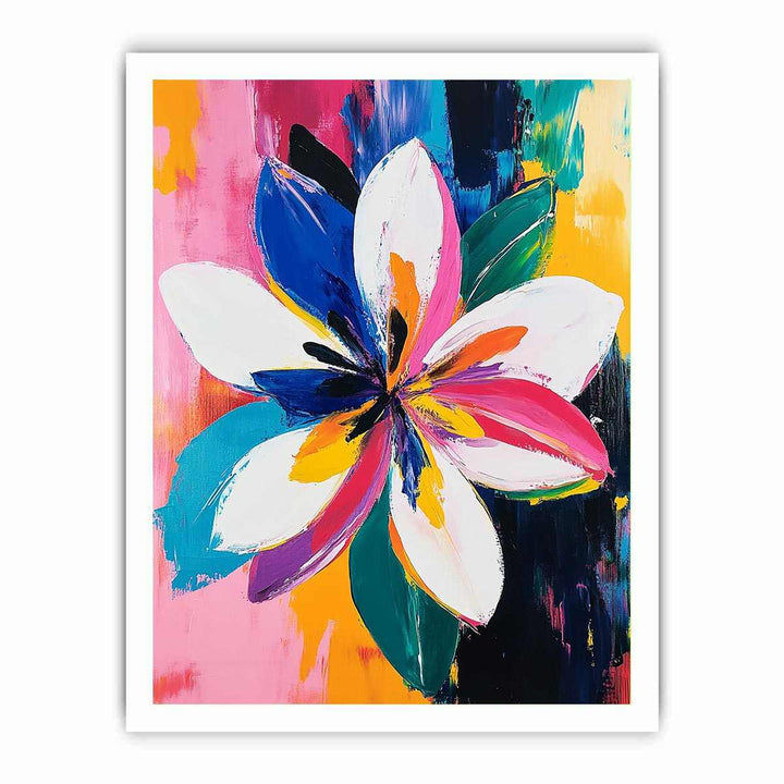 Petals of Eternity Canvas Painting 