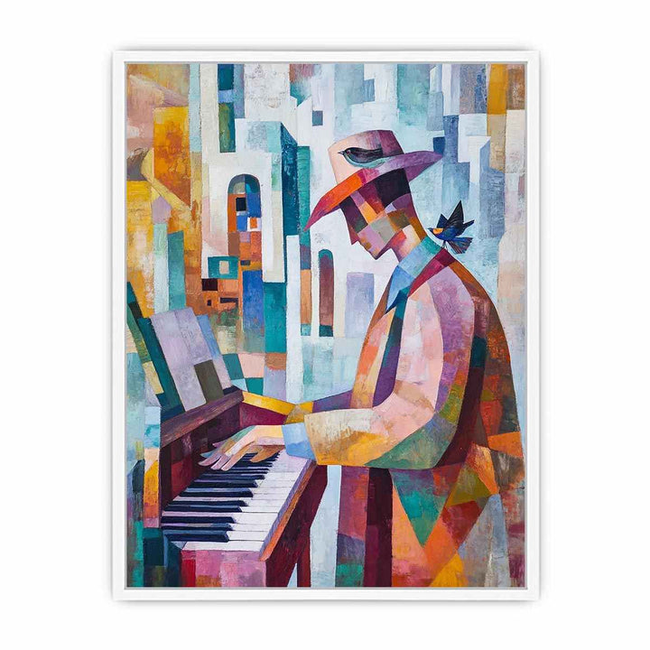 Melody in Motion Canvas Painting 