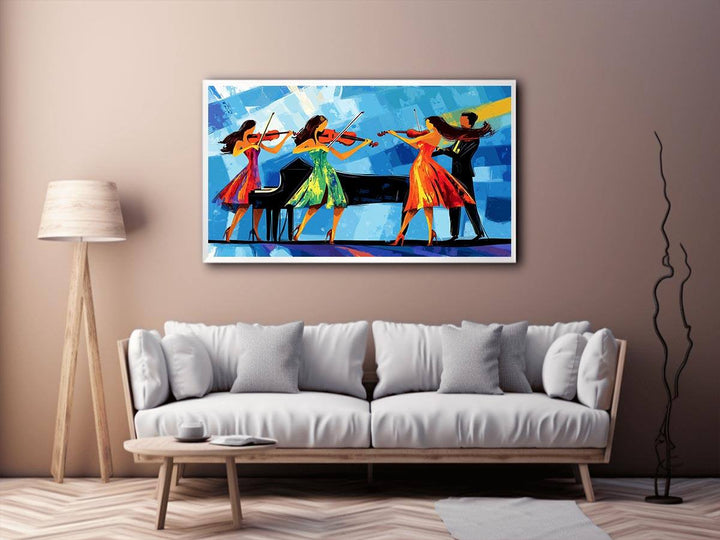 Harmonies of the Heart Canvas Painting 