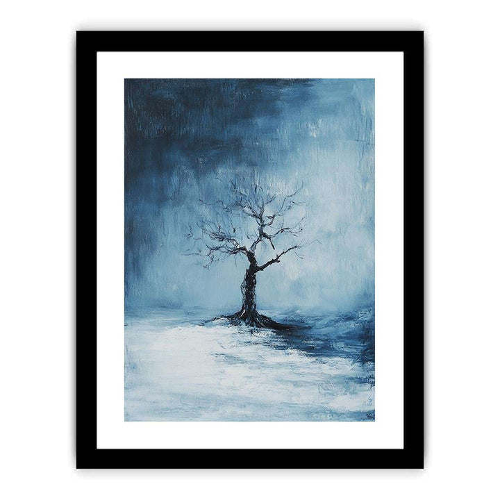 Cold Night Canvas Painting 