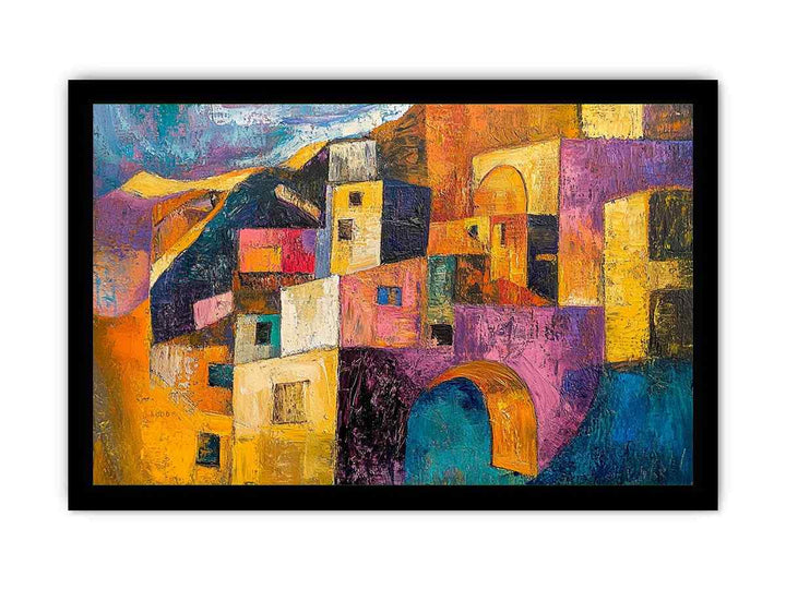 Vernazza Canvas Painting 