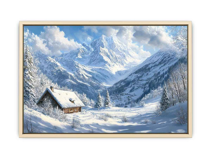 Siss Mountain Canvas Painting 