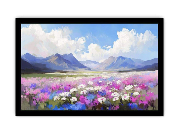 The Ethereal Garden Canvas Painting 