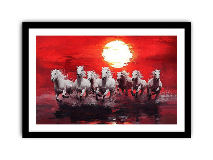 Gallop of Freedom Canvas Painting 