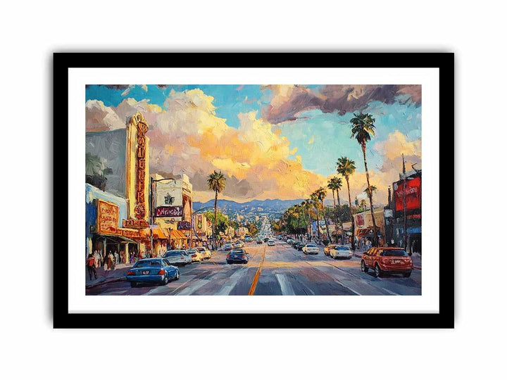 Los Angles Canvas Painting 