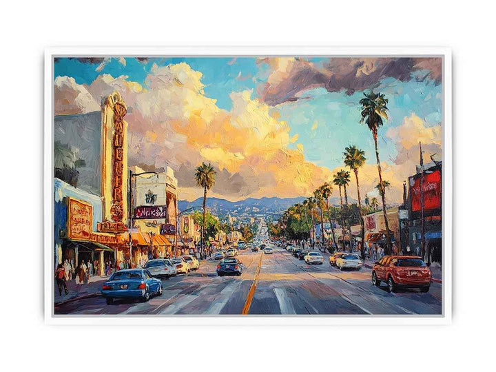 Los Angles Canvas Painting 