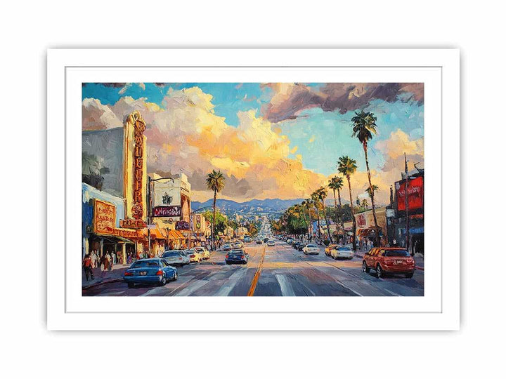 Los Angles Canvas Painting 