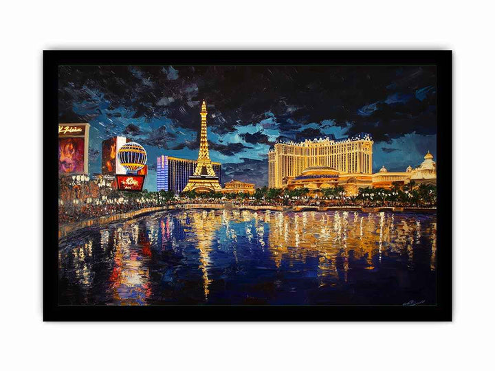 Vegas Canvas Painting 