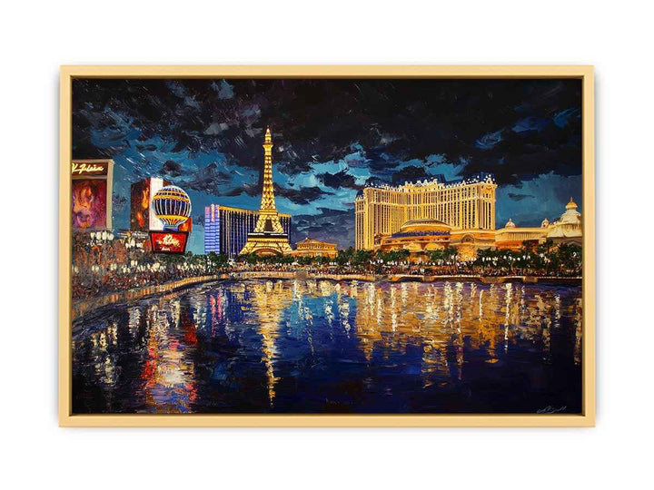 Vegas Canvas Painting 