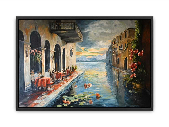 Italy Canvas Painting 