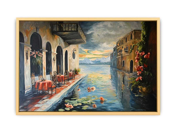 Italy Canvas Painting 