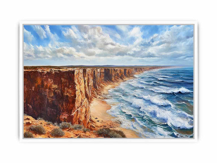 The Edge of the World Canvas Painting 