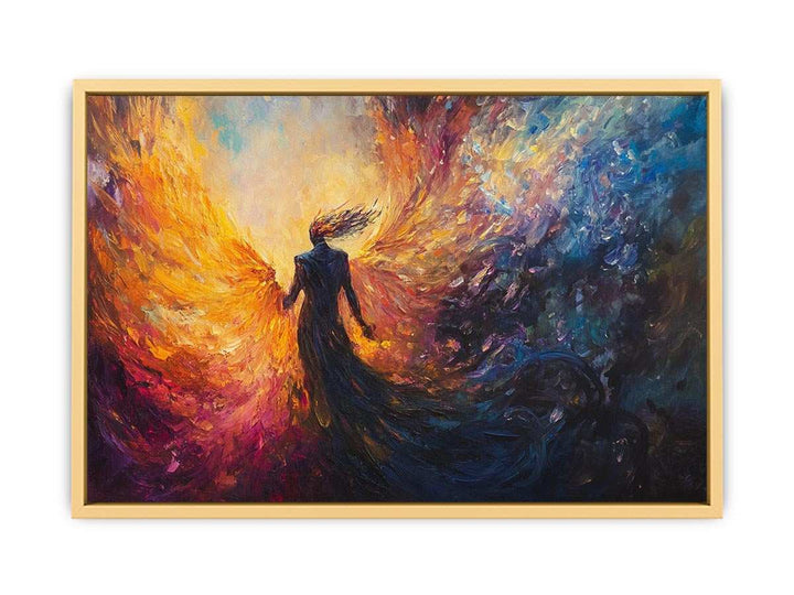 Wings of Imagination Canvas Painting 