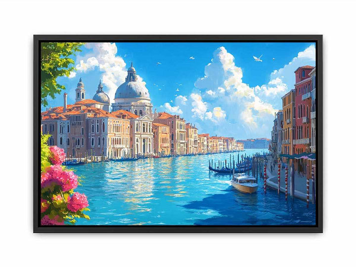 To a Land of Wonders Canvas Painting 