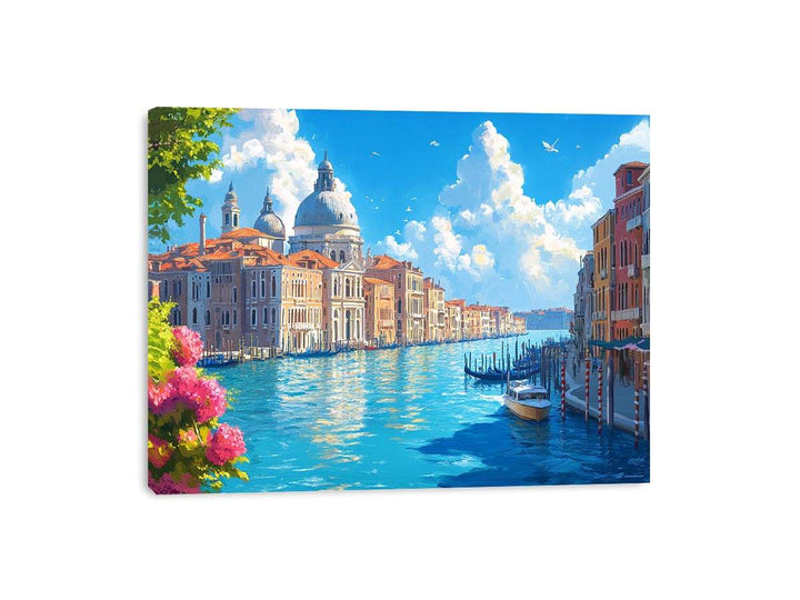 To a Land of Wonders Canvas Painting 