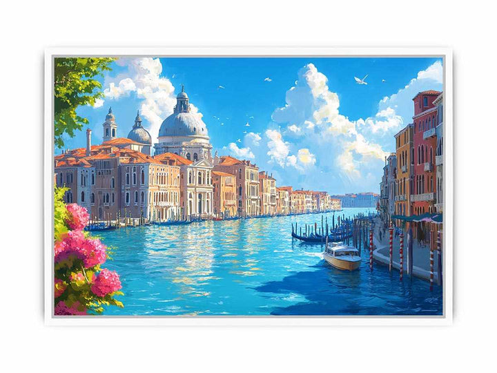 To a Land of Wonders Canvas Painting 