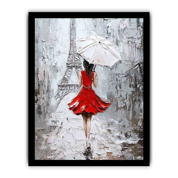 Paris  Walk Canvas Painting 