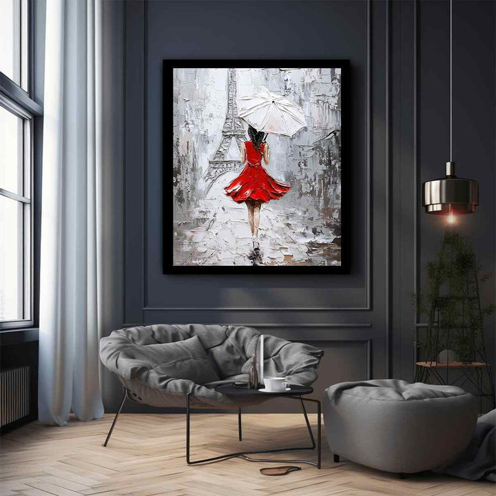 Paris  Walk Canvas Painting 