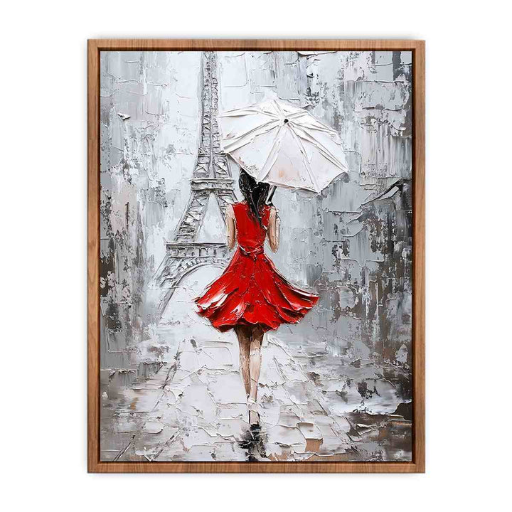 Paris  Walk Canvas Painting 