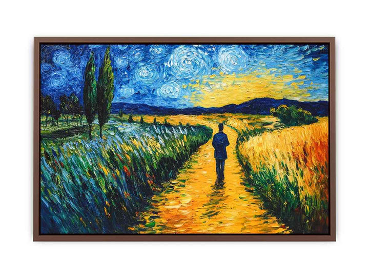 Walk Canvas Painting 