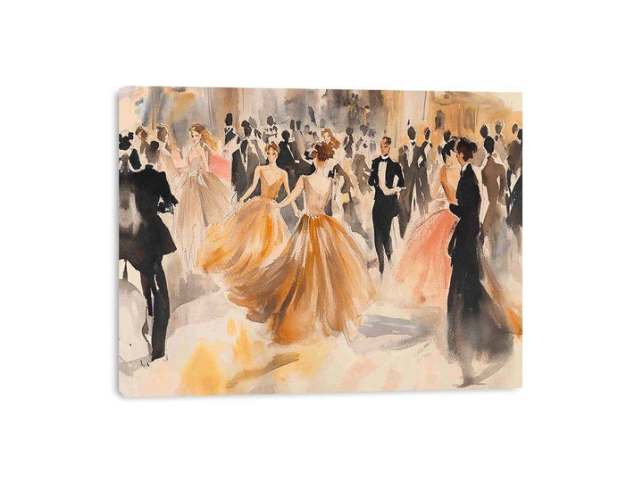 Party Canvas Painting 