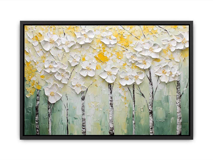 Garden Canvas Painting 