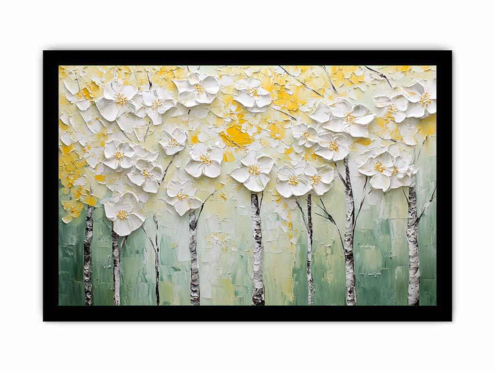 Garden Canvas Painting 