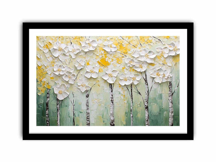 Garden Canvas Painting 