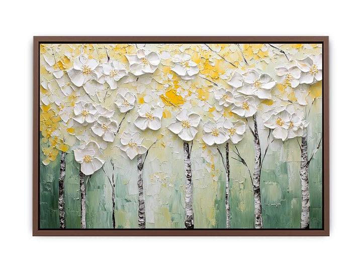 Garden Canvas Painting 