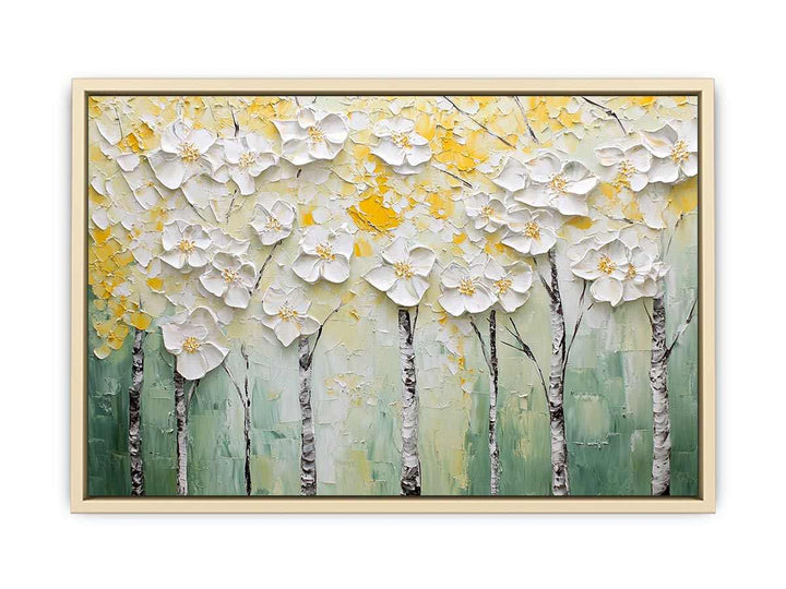 Garden Canvas Painting 