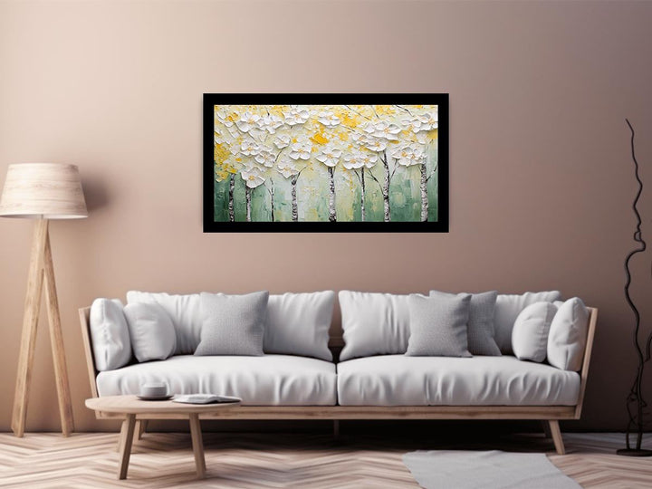 Garden Canvas Painting 