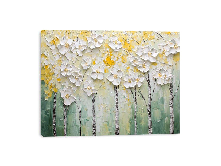 Garden Canvas Painting 