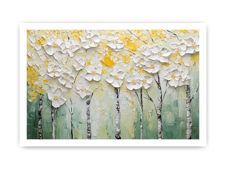 Garden Canvas Painting 