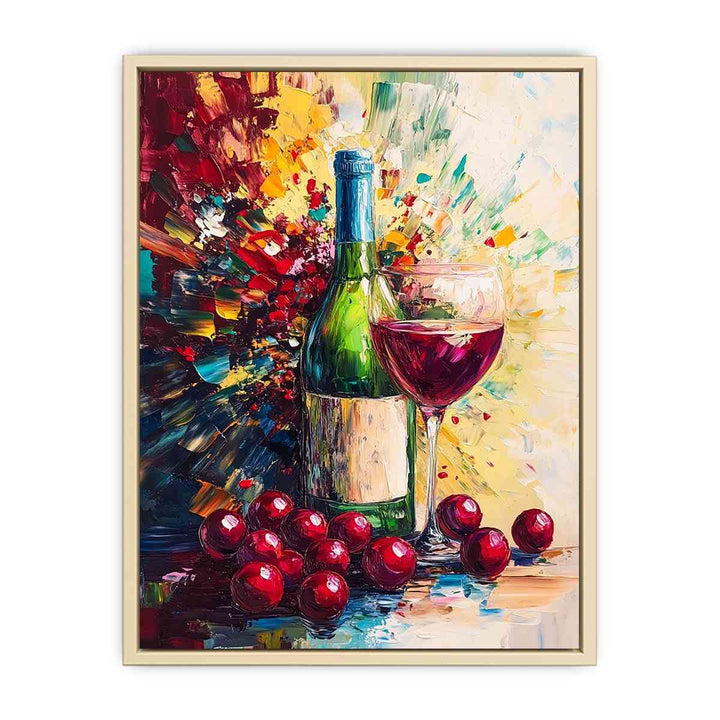 Wine Canvas Painting 