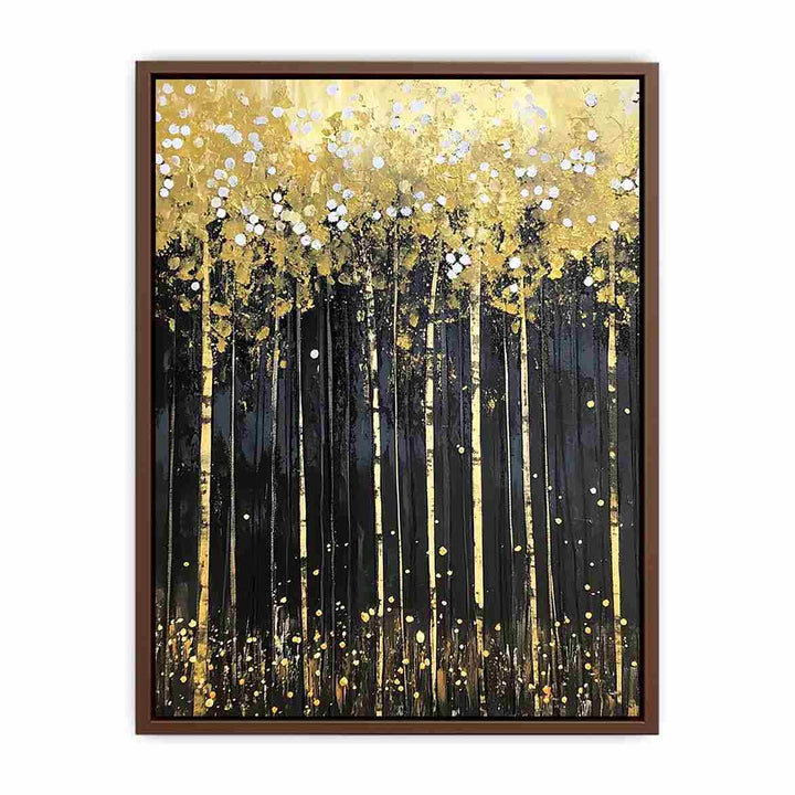 Tall Trees Canvas Painting 