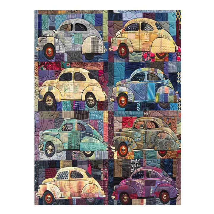 Vinatge Car Patchwork