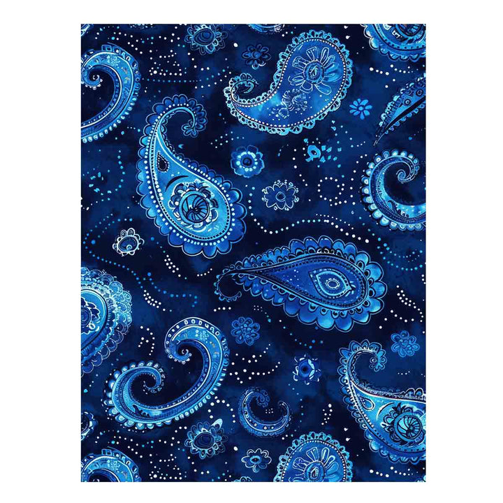 Blue Paisley