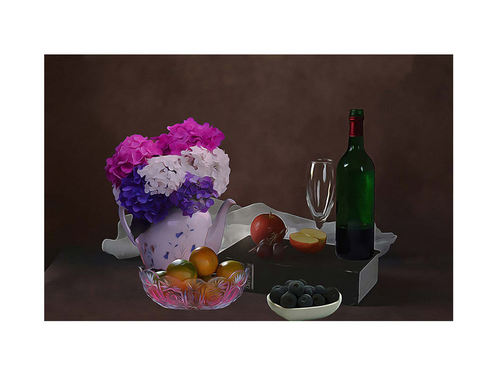 Still Life Wine Painting 2