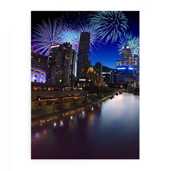 Melbourne Yarra River Painting